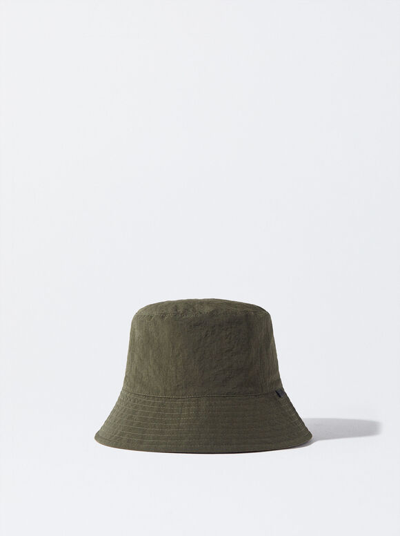 Reversible Waterproof Bucket Hat, Khaki, hi-res