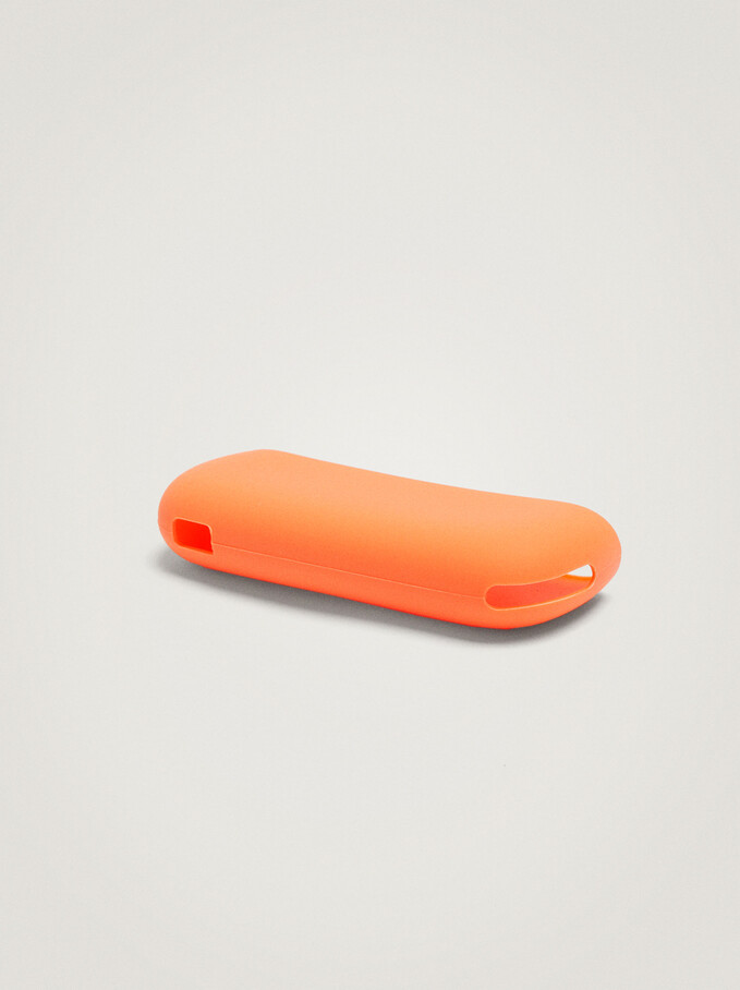 Electronic Vape Case, Orange, hi-res