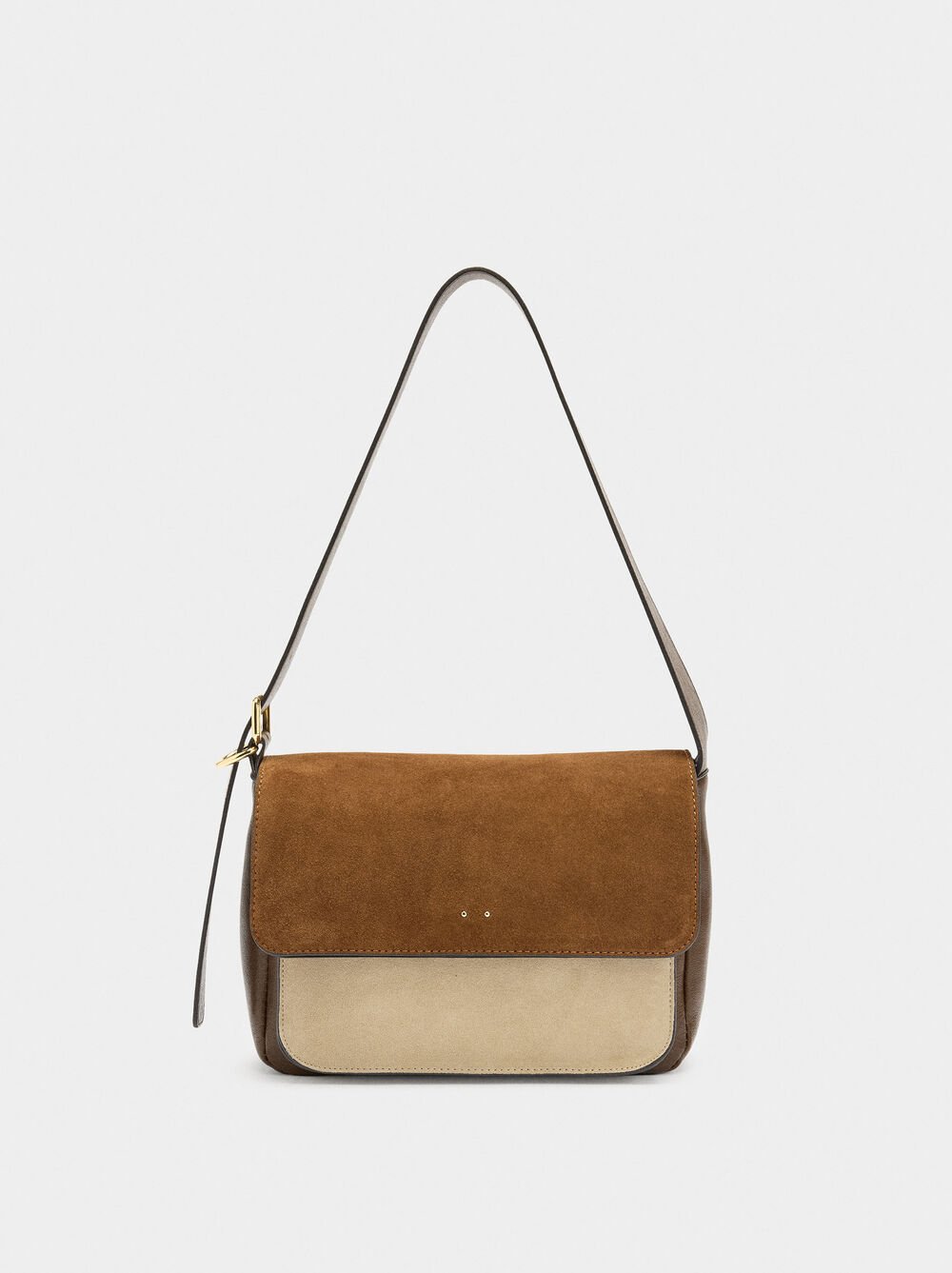 Sac bandoulière avec cuir