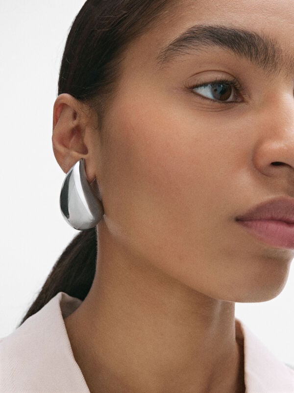 XL drop earrings