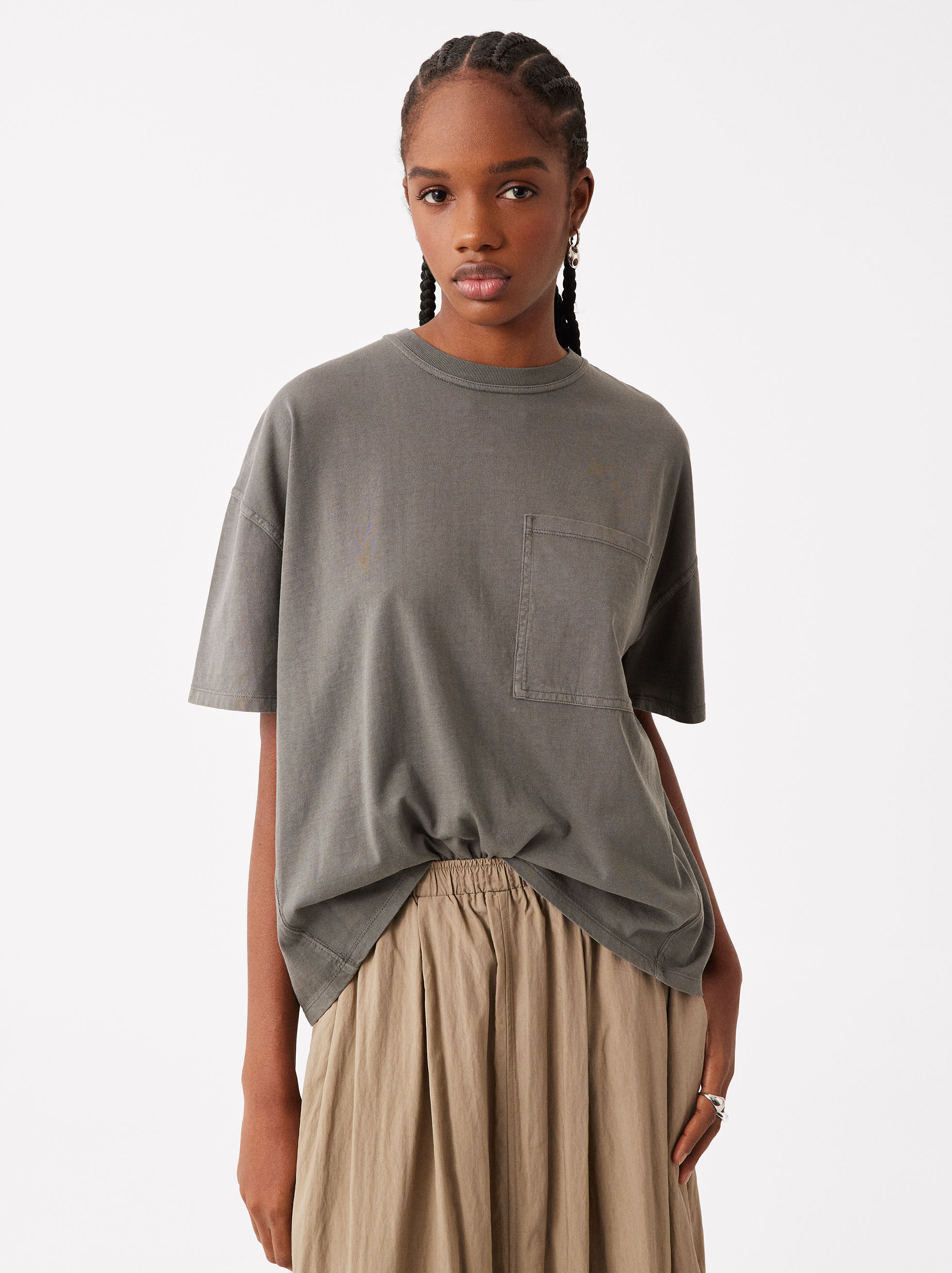 T Shirt Personalizzabili In Cotone Blu Parfois