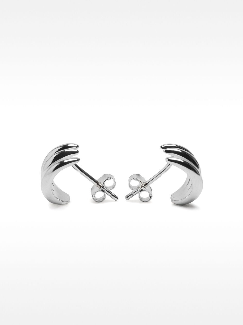 Earrings with triple effect - 925 sterling silver