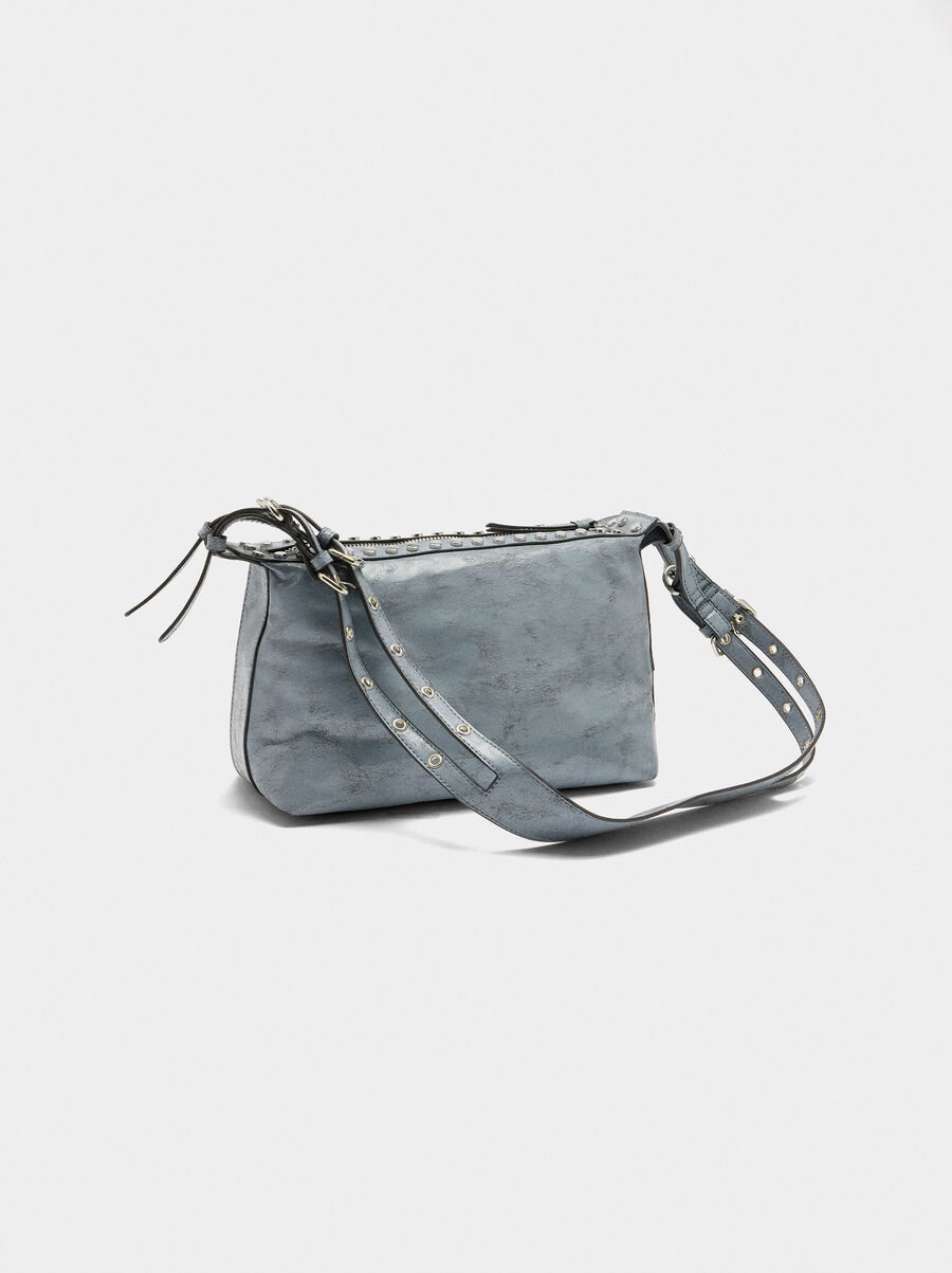 Shoulder bag with studs