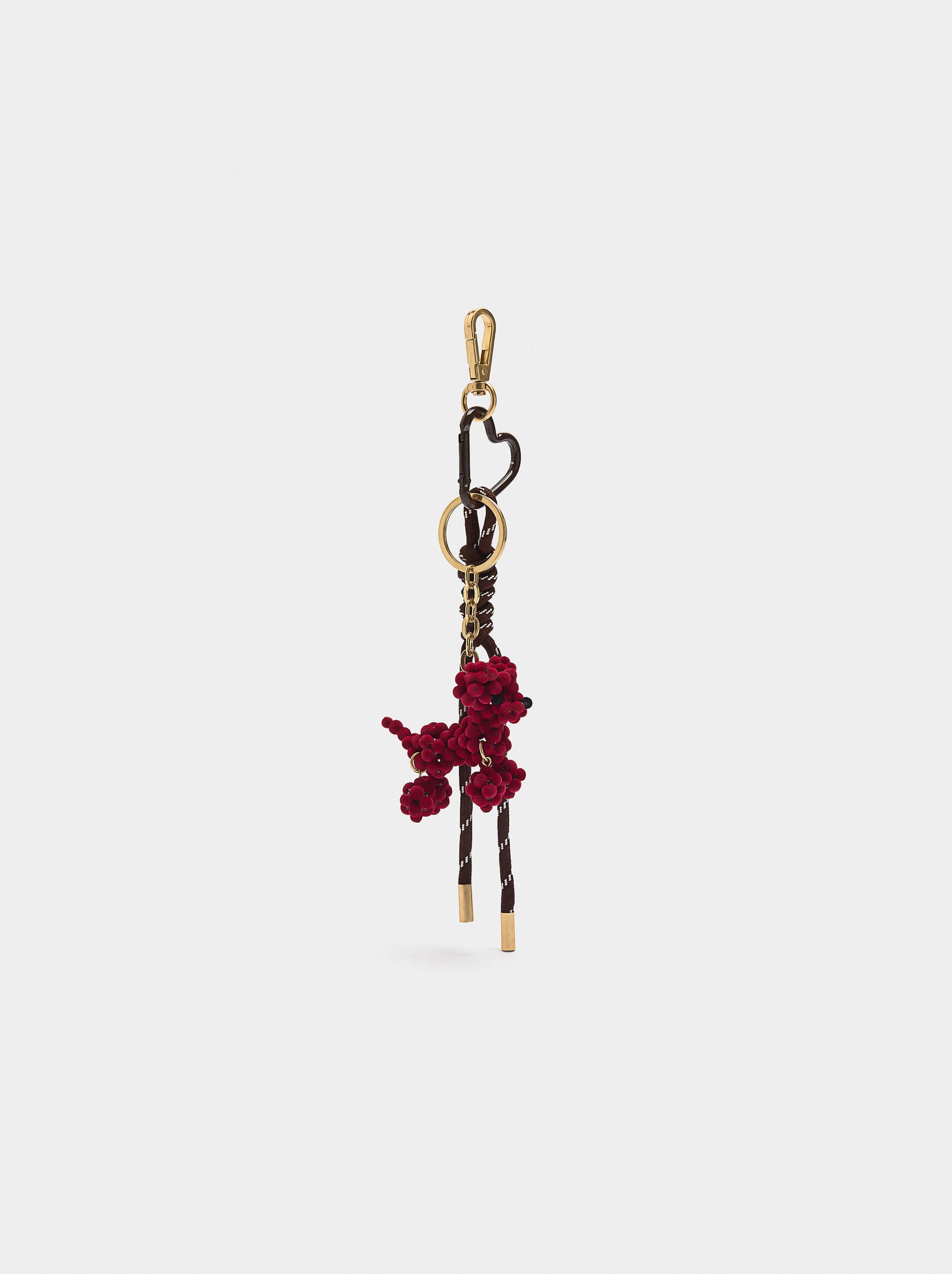 Dog keychain charm image number 0.0