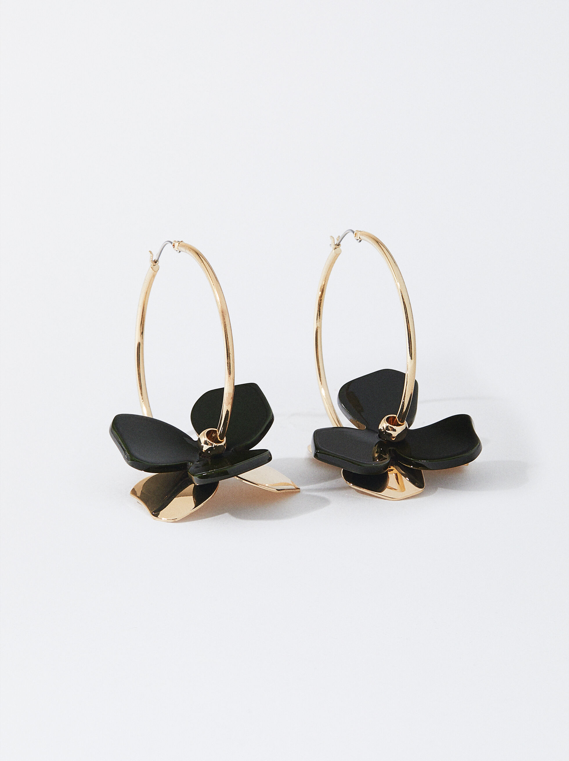 Small Daisy Flower Hoop Earrings – Shop The Accessory Scout