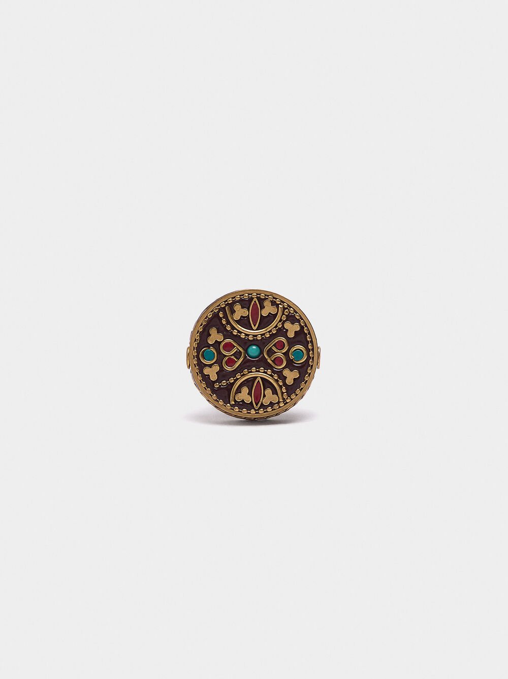 Round ethnic ring