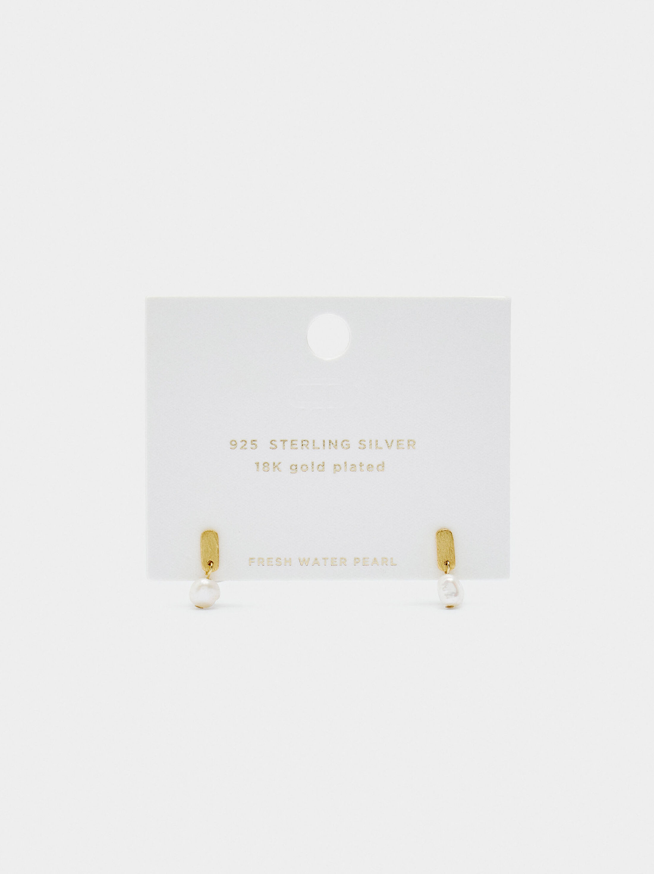 Earrings with freshwater pearls - 925 sterling silver image number 3.0