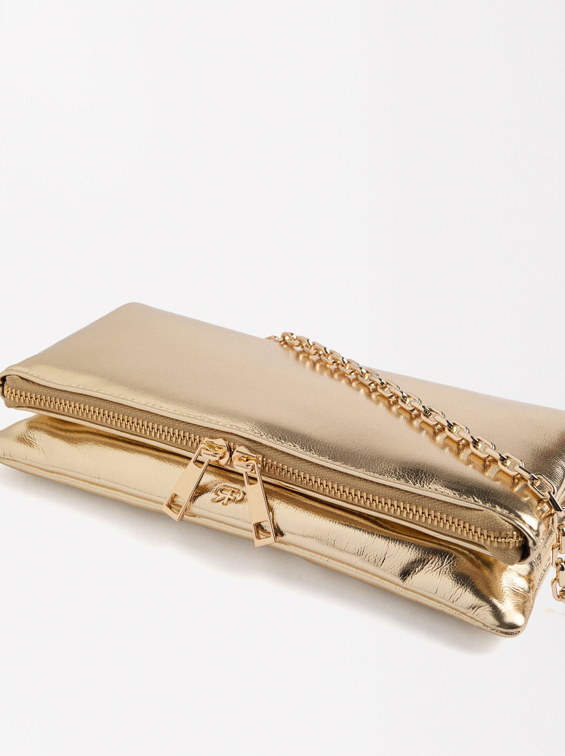 Metallic party clutch image number 1.0