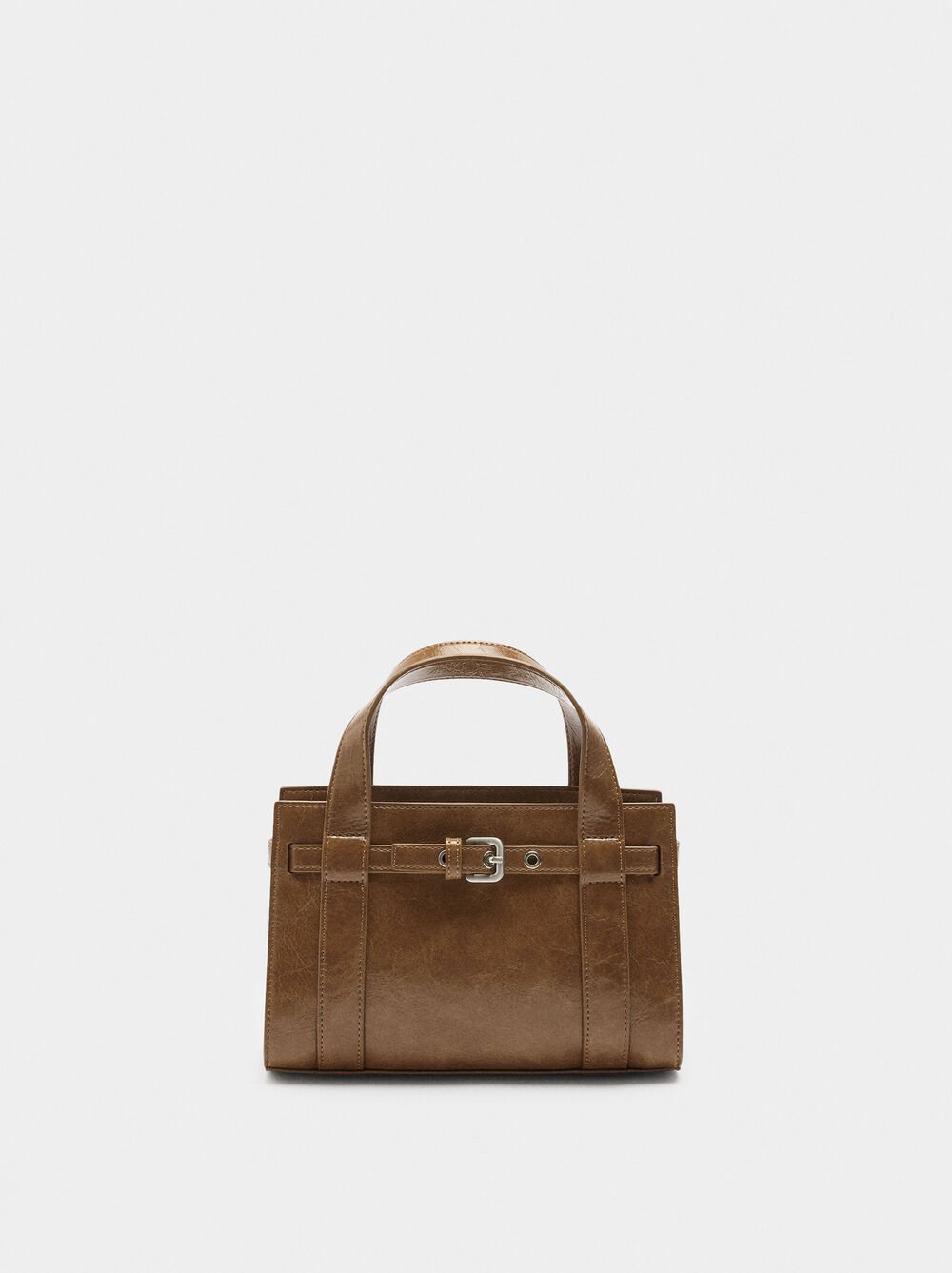 Tote bag with buckle