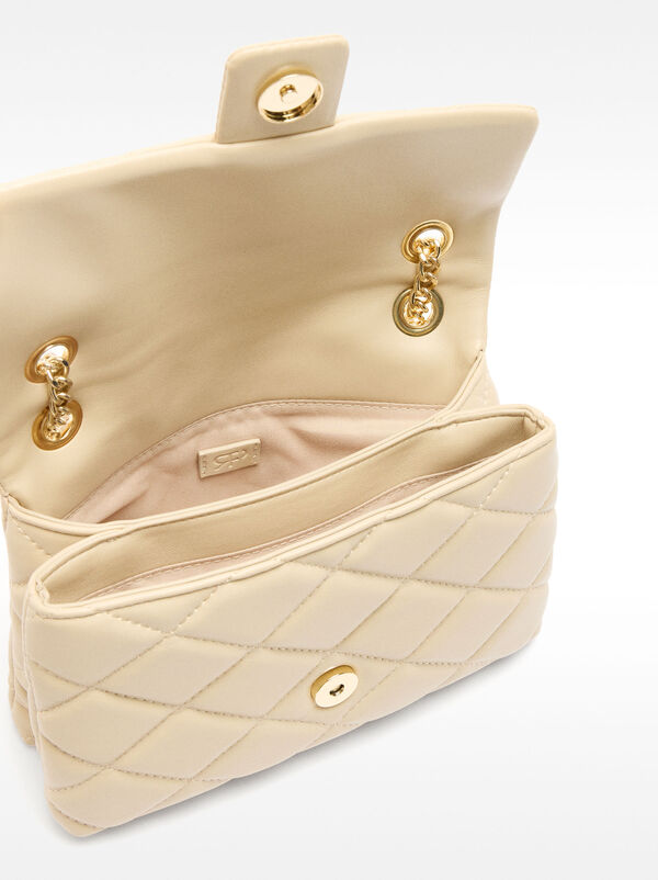Quilted shoulder bag