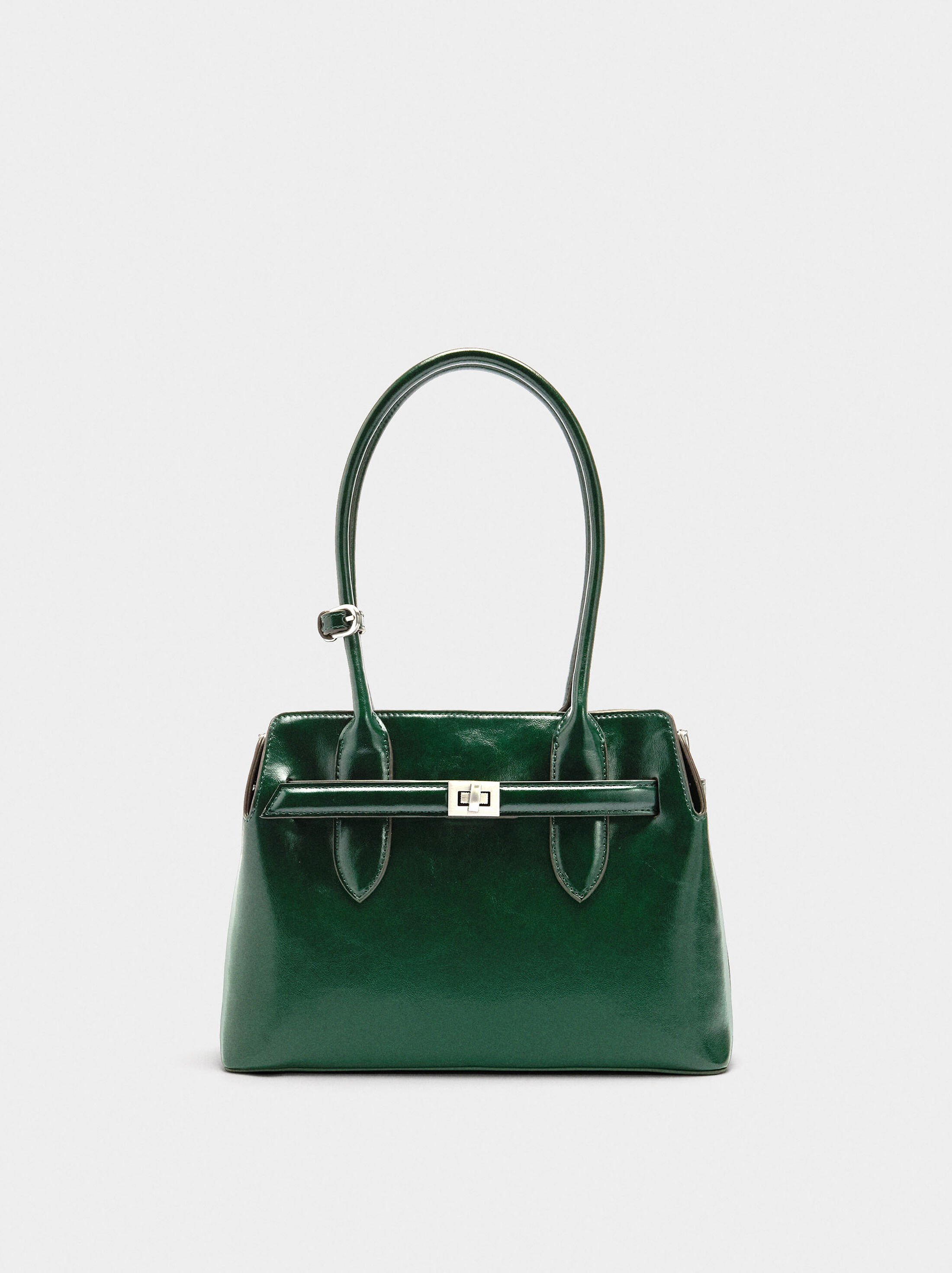 Tote bag with belt image number 0.0