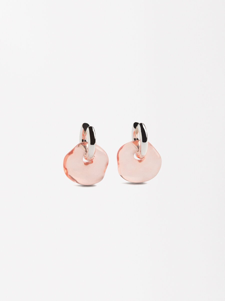 Irregular pendant hoops
