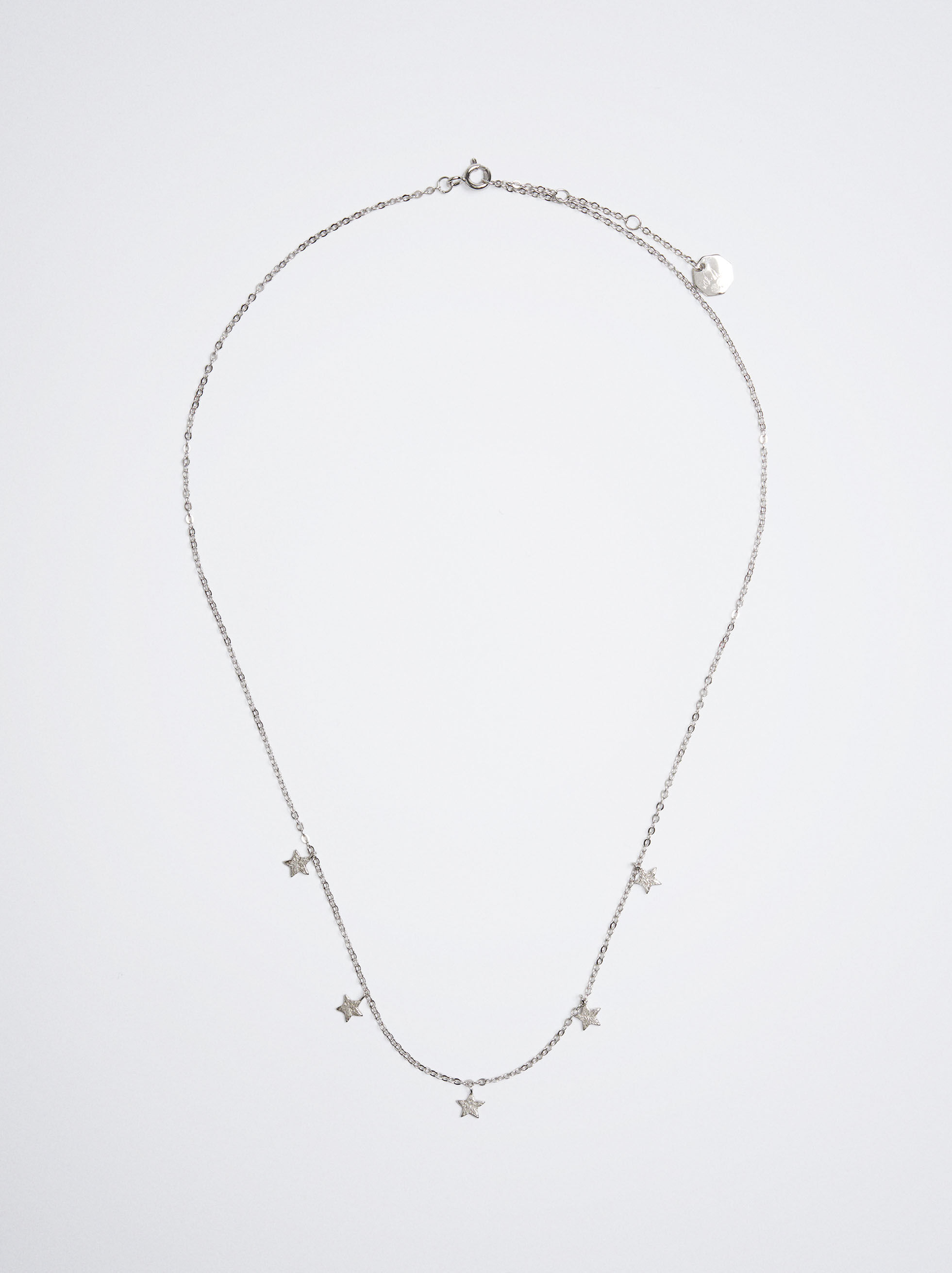 Silver necklaces store for sale