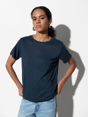 T-Shirt Basique En Modal