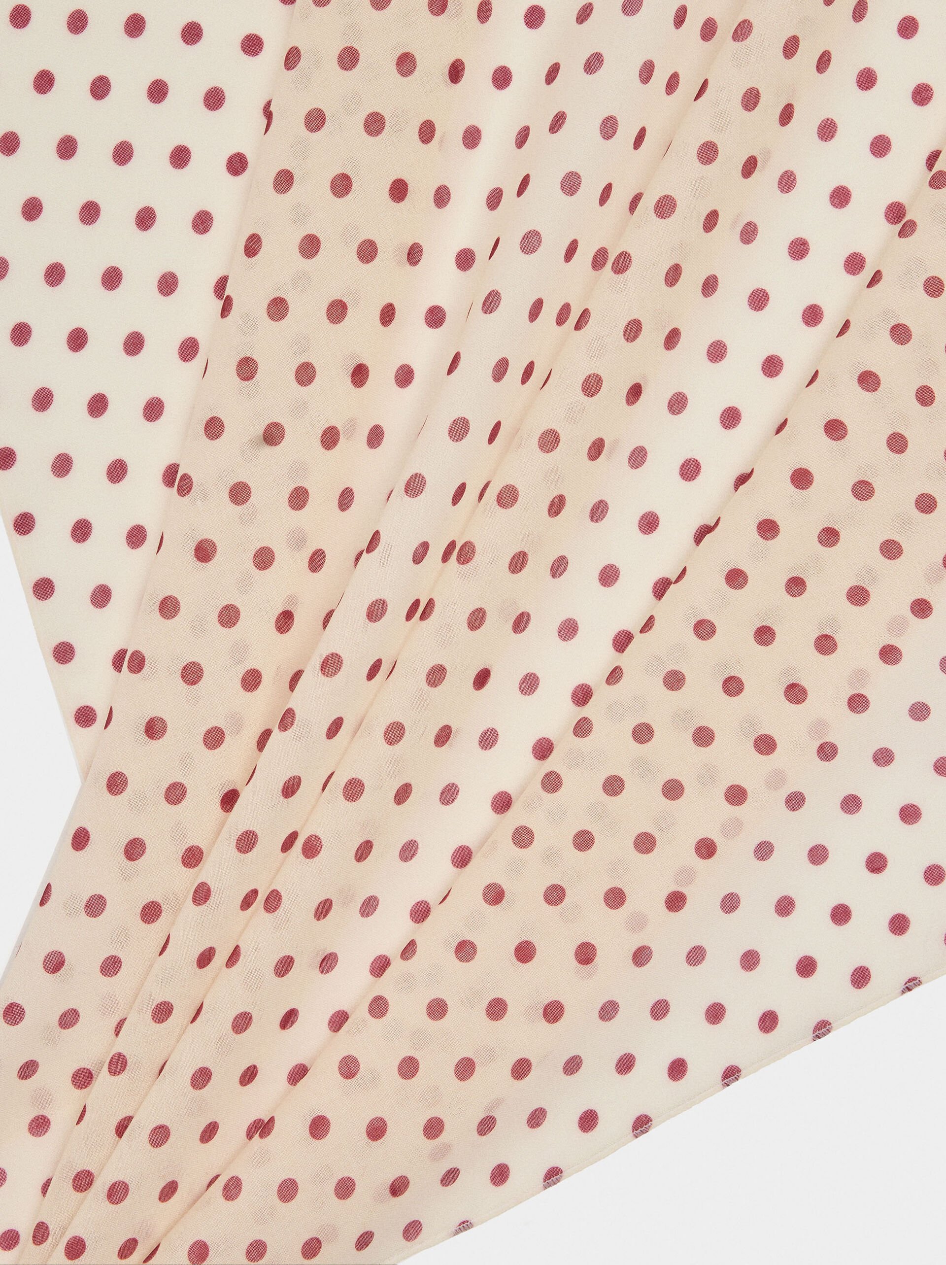 Foulard multifonctionnel avec pois image number 1.0