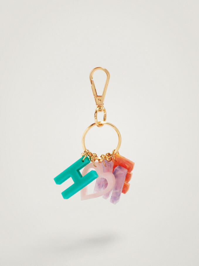 Home Key Chain, Multicolor, hi-res