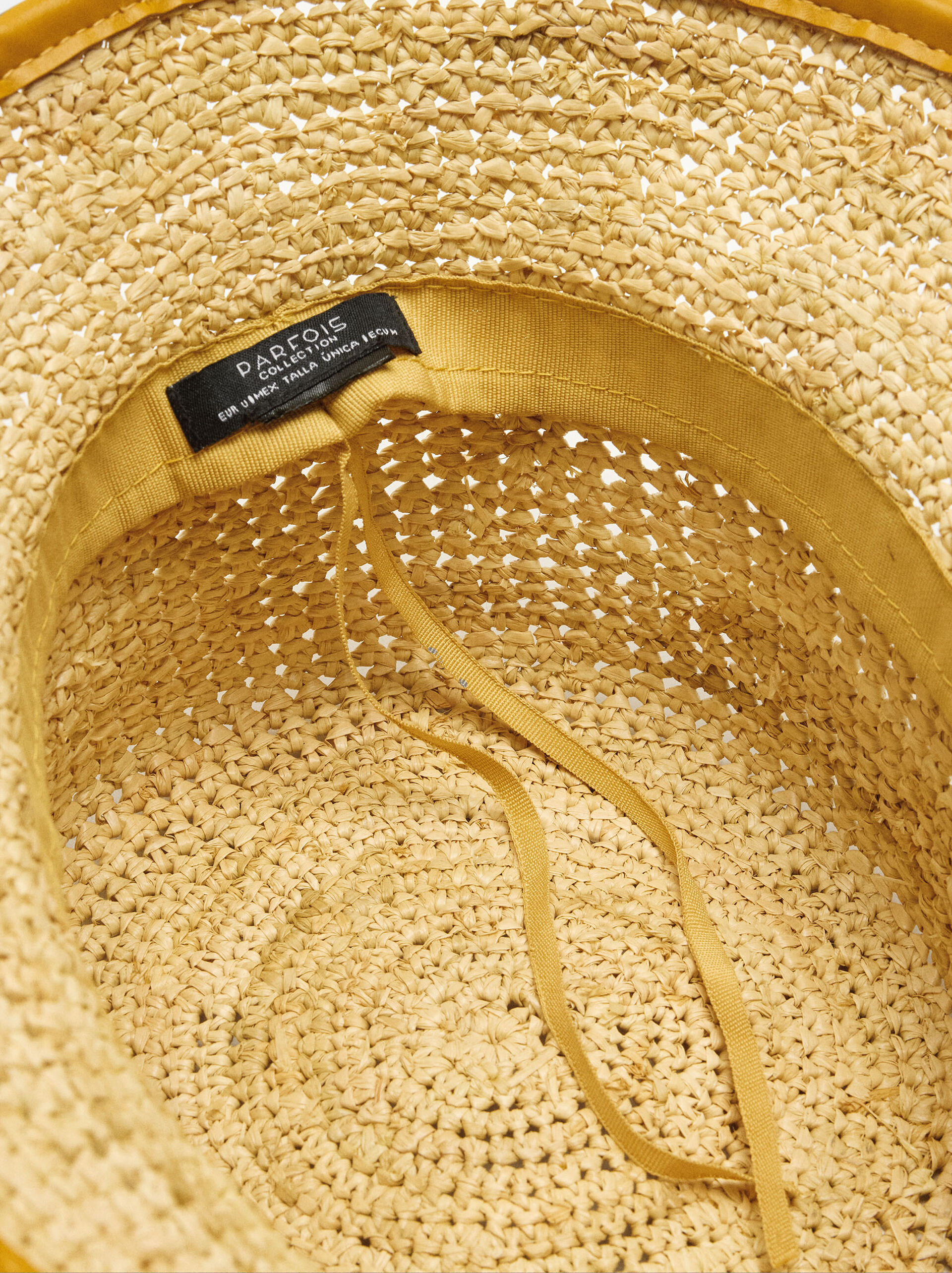 Raffia bucket hat image number 3.0