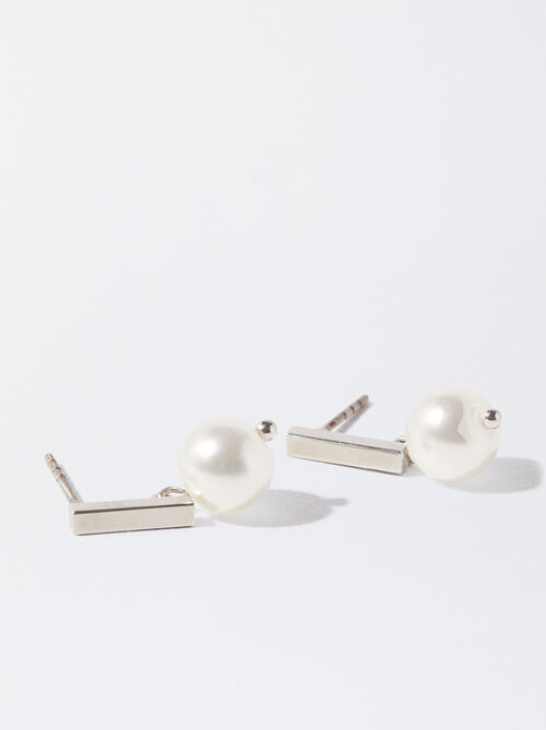Earrings With Pearl