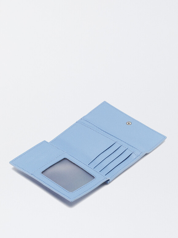 Basic Wallet, Blue, hi-res