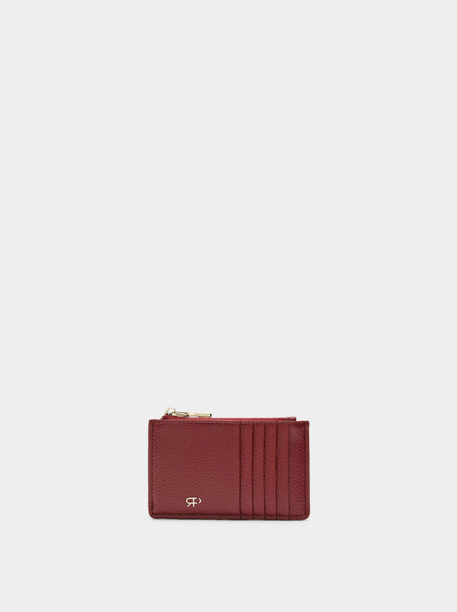 Basic card holder with texture