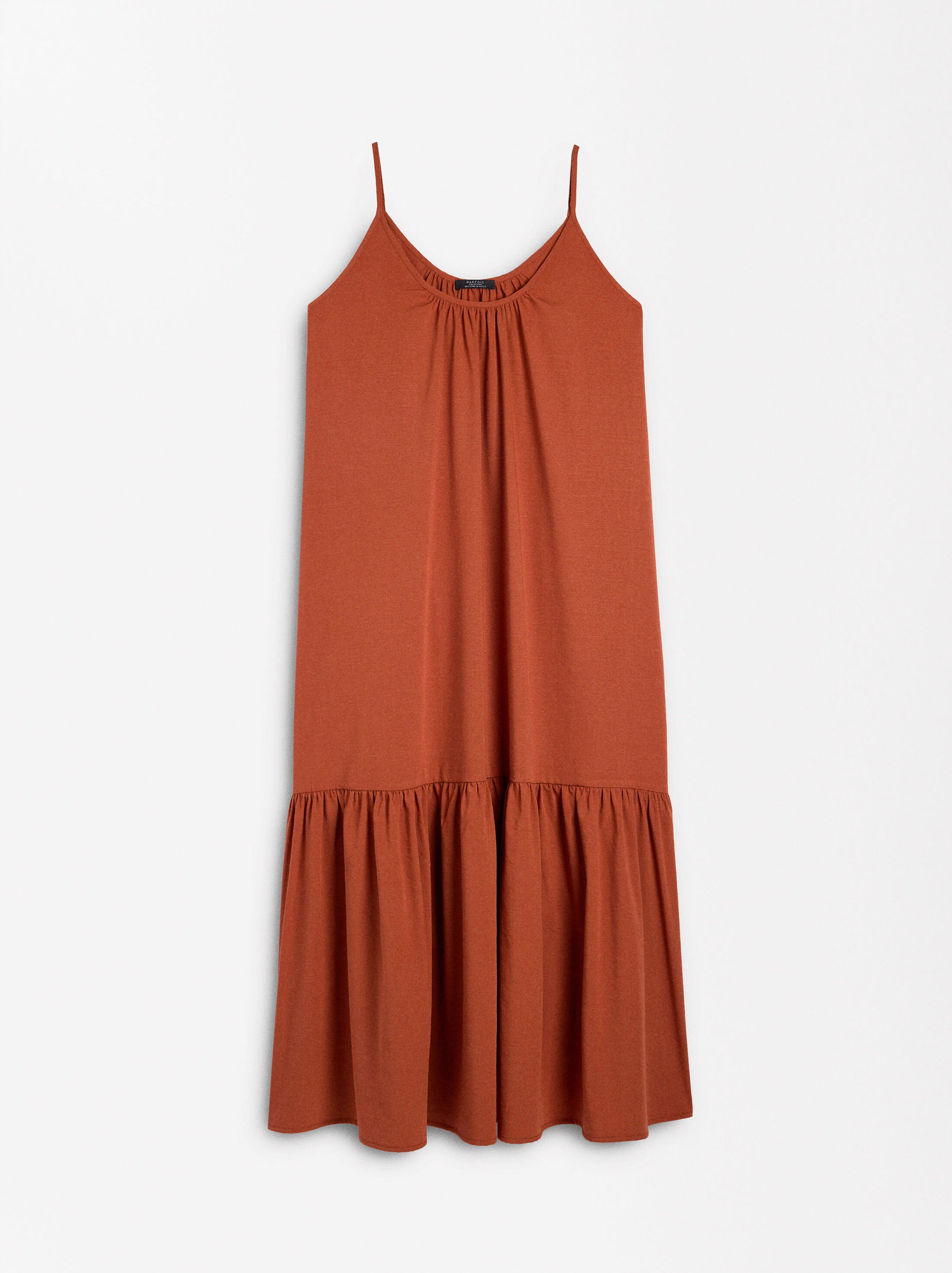 Vestido comprido com alças image number 4.0