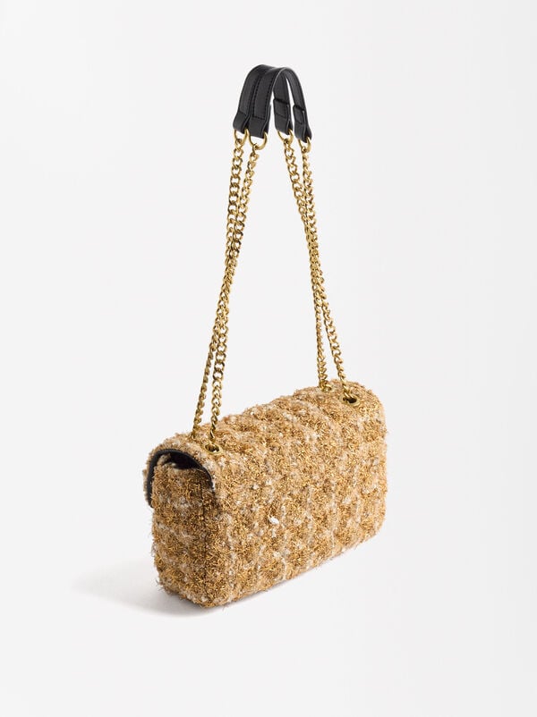 Sac de fête en tweed