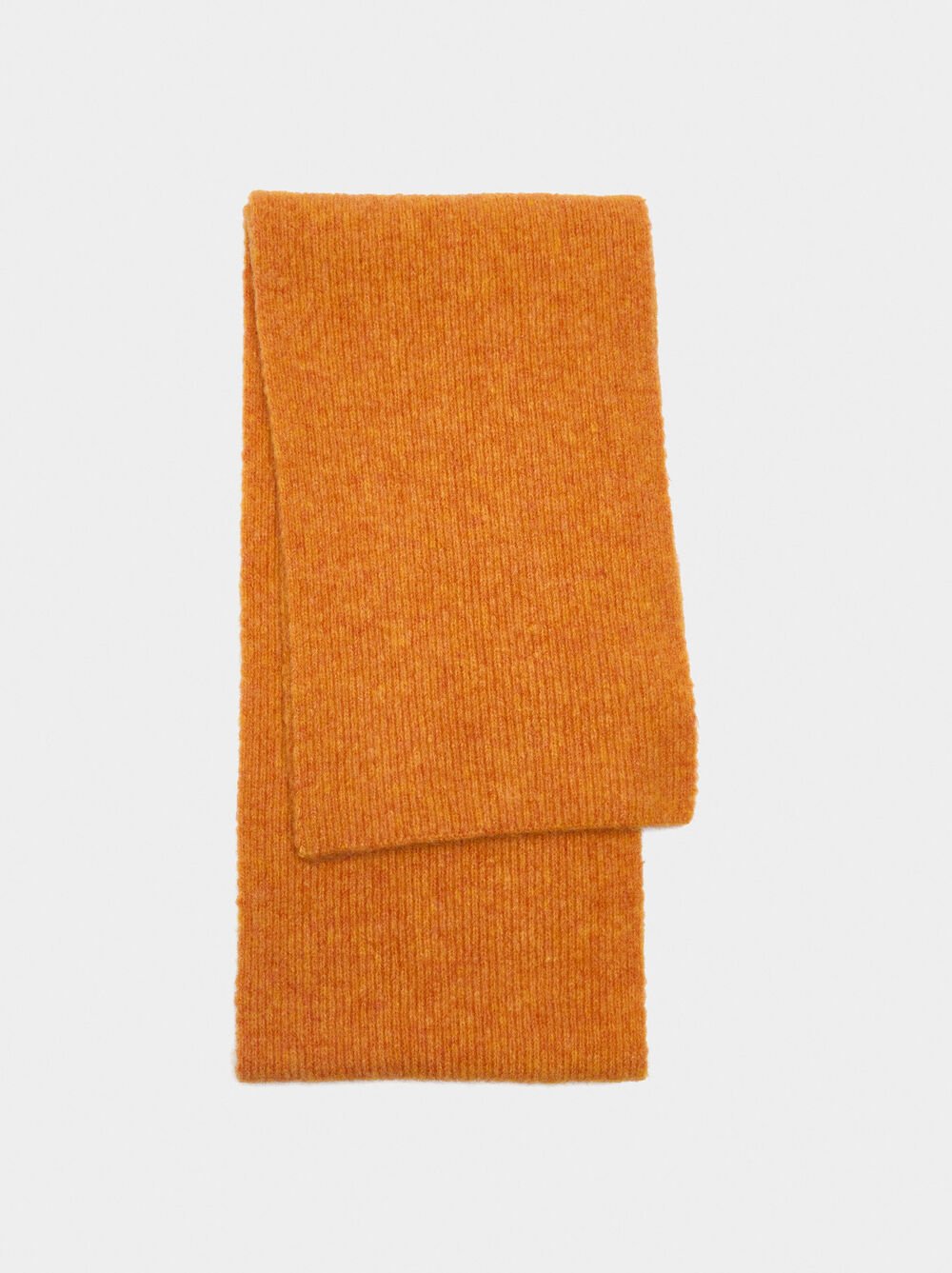 Sciarpa a coste liscia