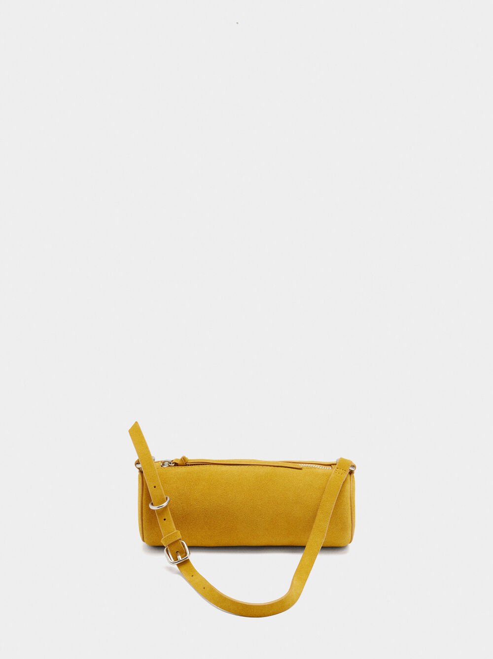 Leather shoulder bag