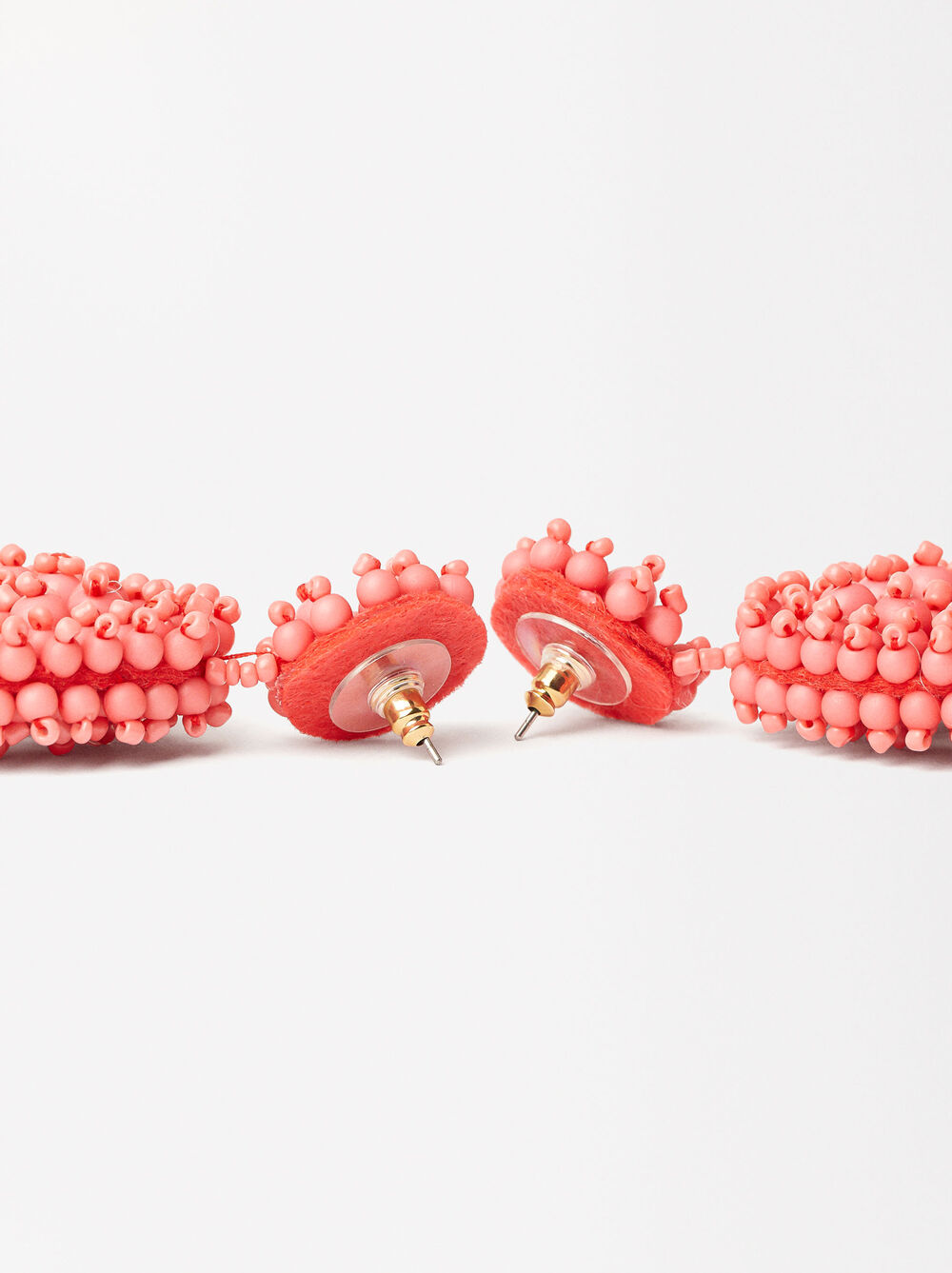 Monochromatic Bead Earrings