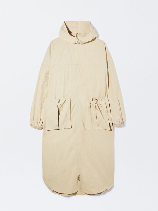 Long Parka With Pockets image number 0.0