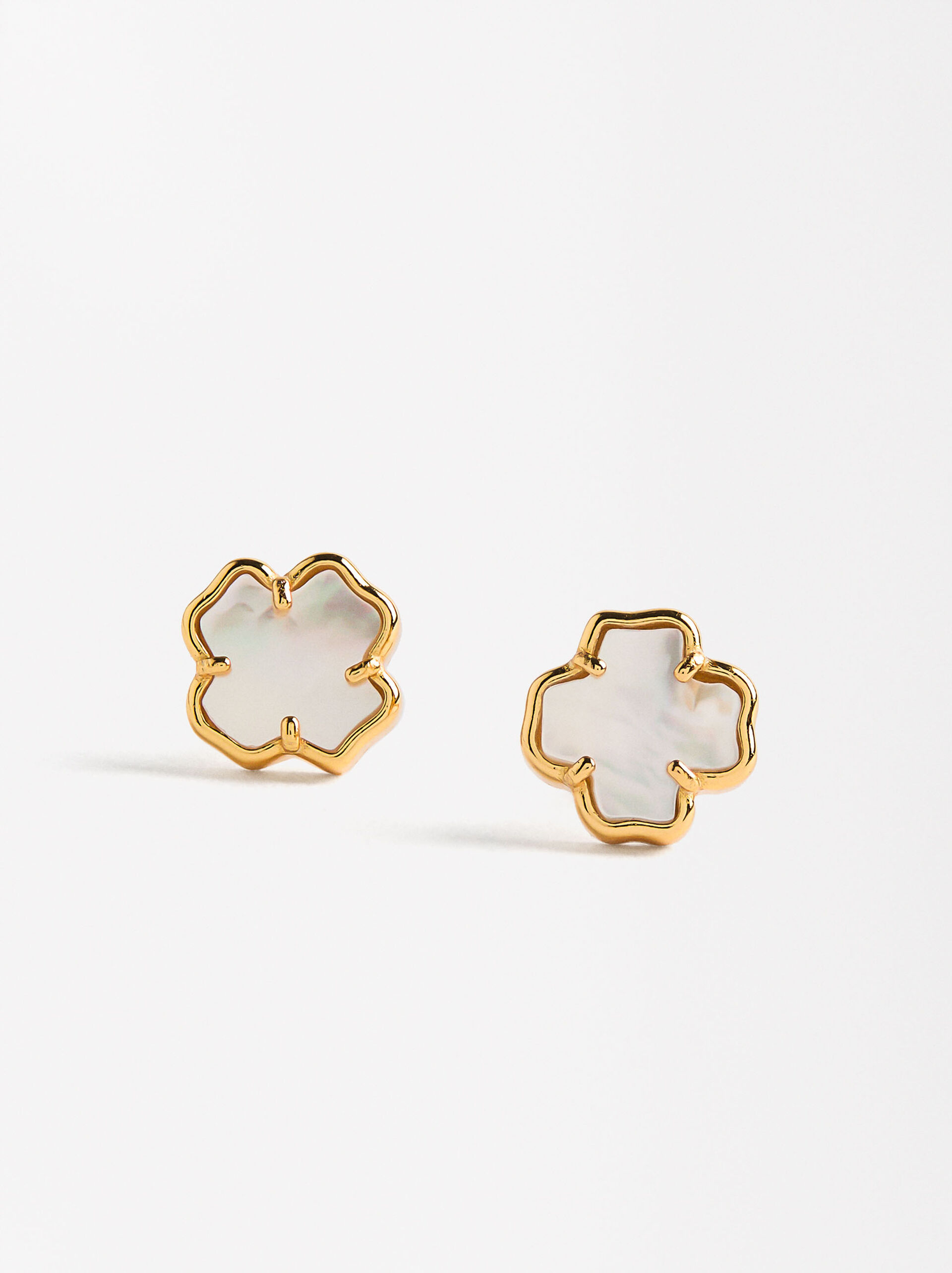 Cross earrings - 925 sterling silver image number 1.0