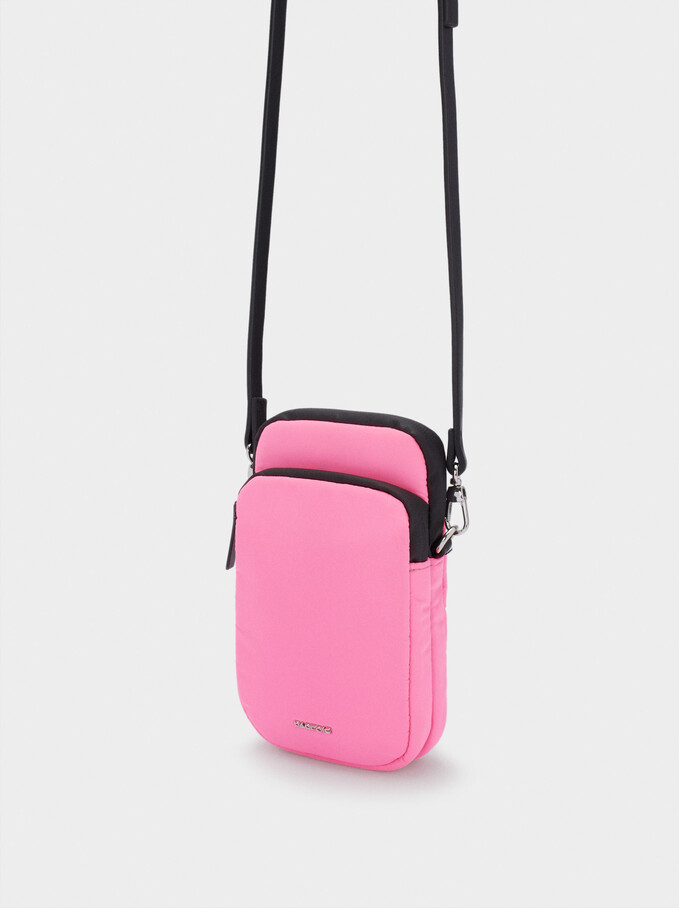 Nylon Phone Case, Pink, hi-res