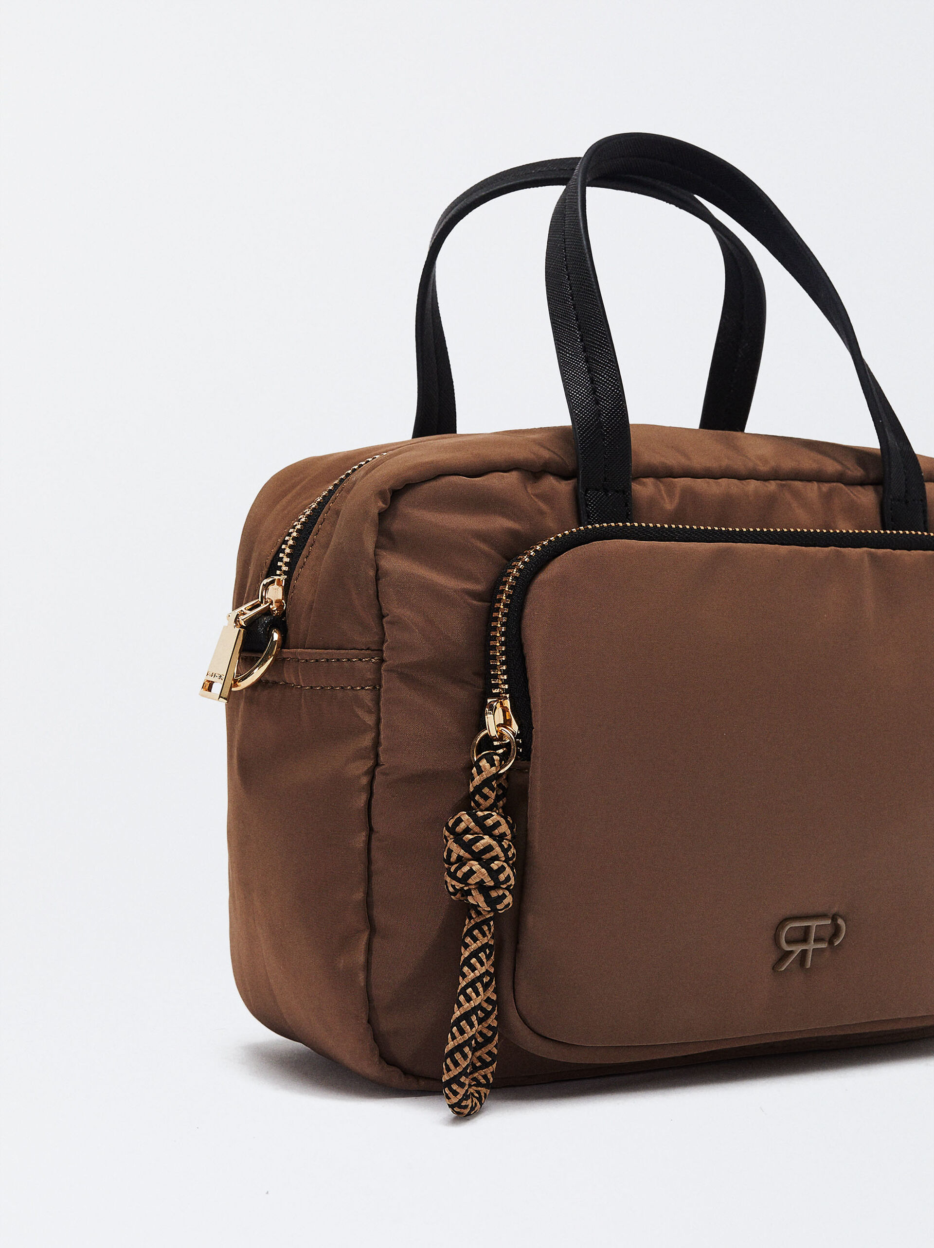 Bolso tote de nylon image number 3.0