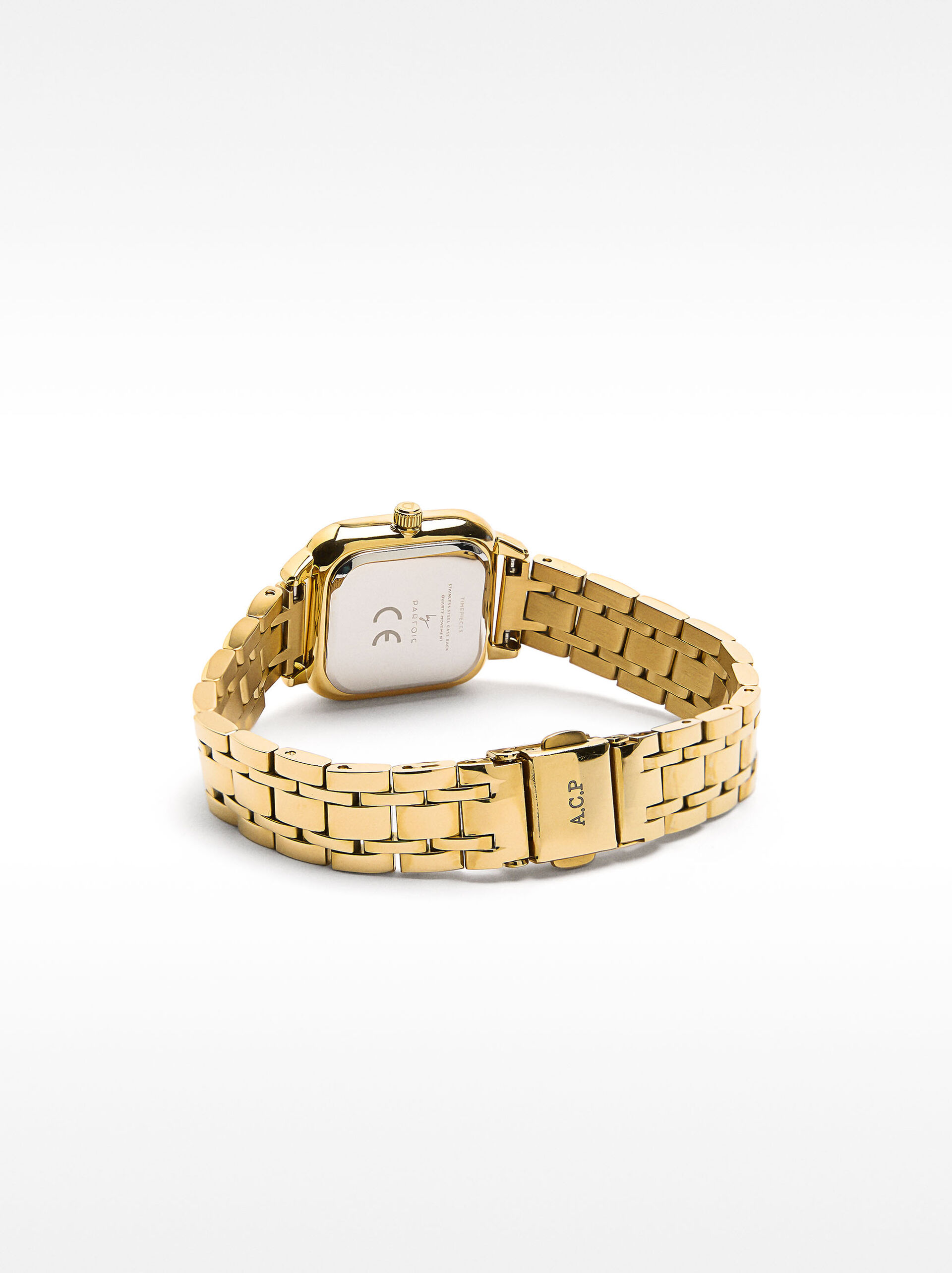 Reloj de pulsera de acero inoxidable image number 1.0