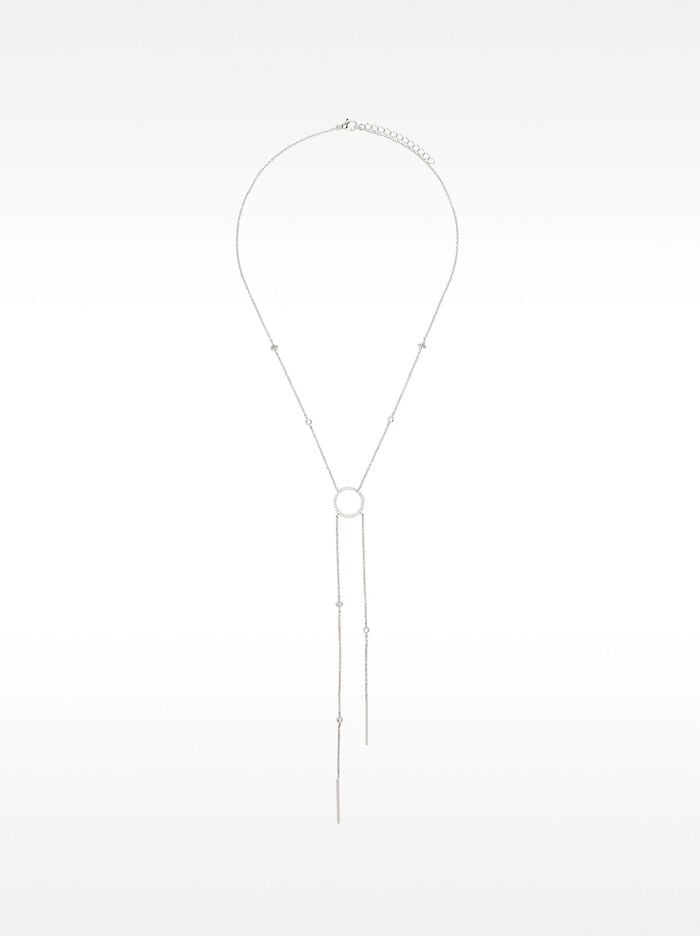 Collar de aro con circonitas