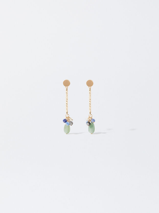 Long Earrings With Stones image number 0.0