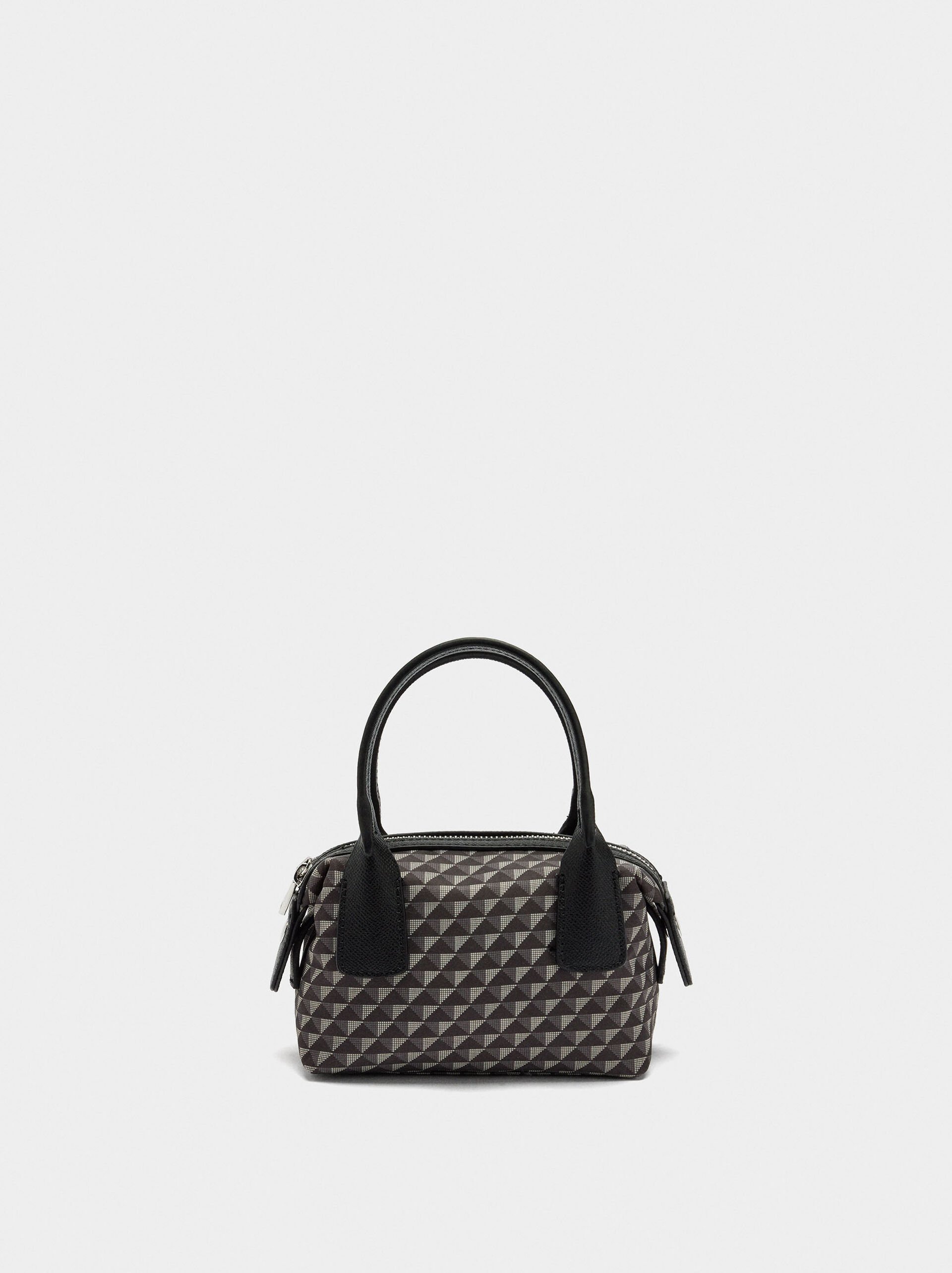 Nylon printed crossbody bag image number 0.0