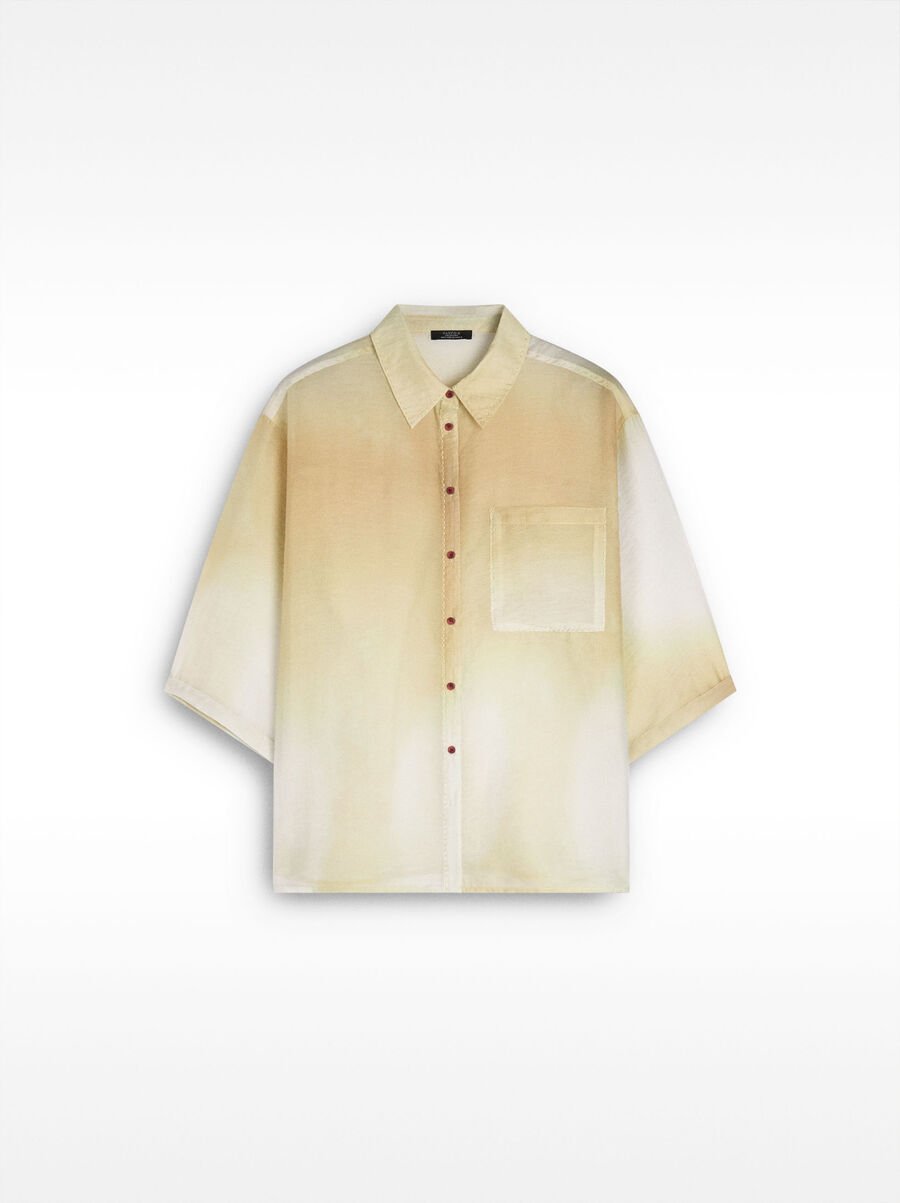 Gradient lyocell shirt