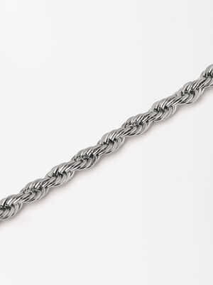 Solomon'S Cord Bracelet - Stainless Steel