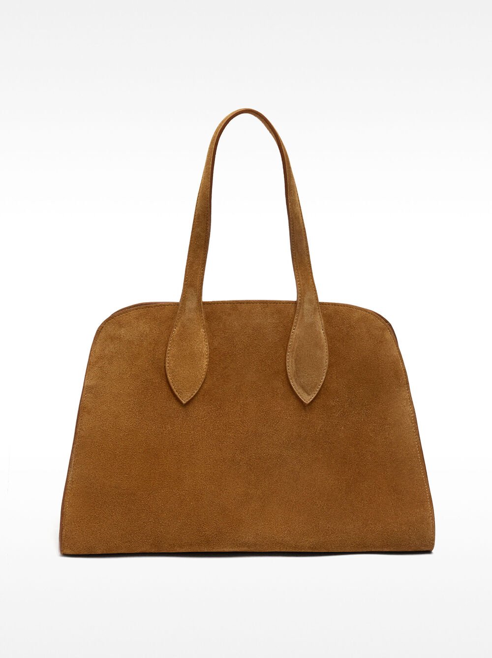 Leather tote bag