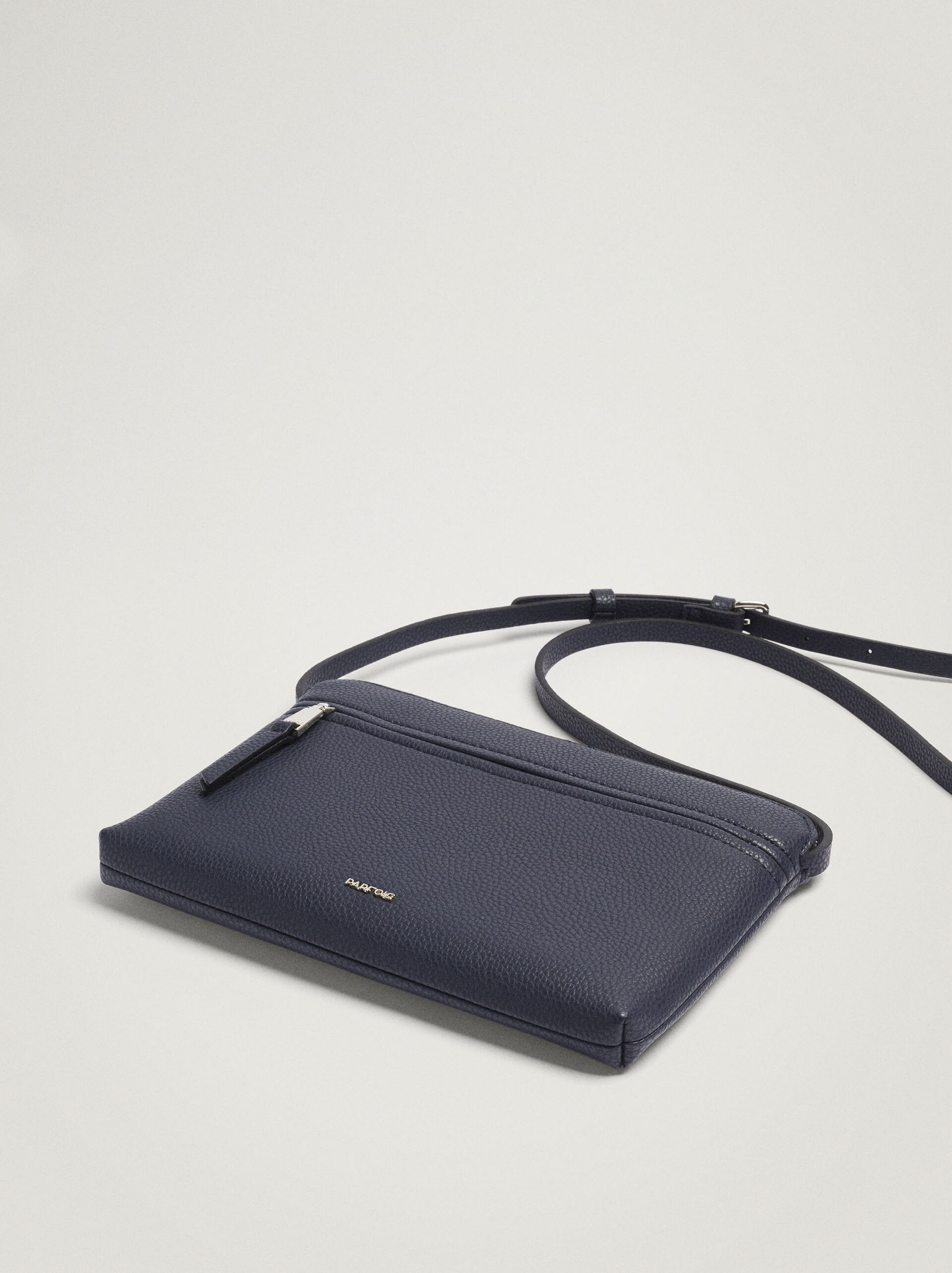 Crossbody bag with outer pocket image number 1.0