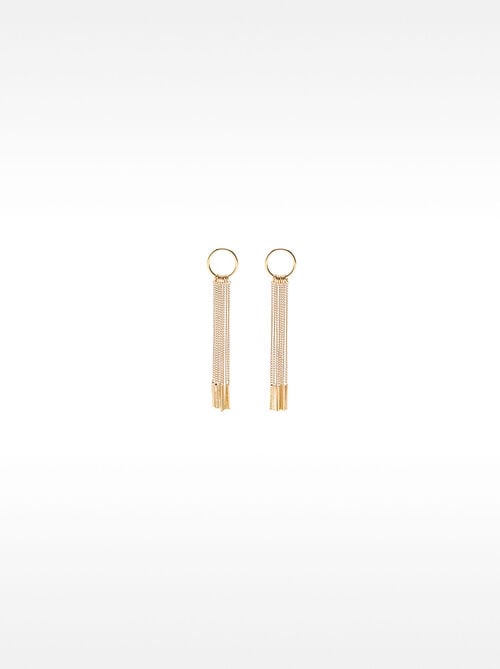 Long chain earrings