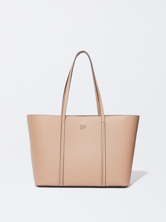Everyday Tote Bag With Removable Purse, Brown, hi-res