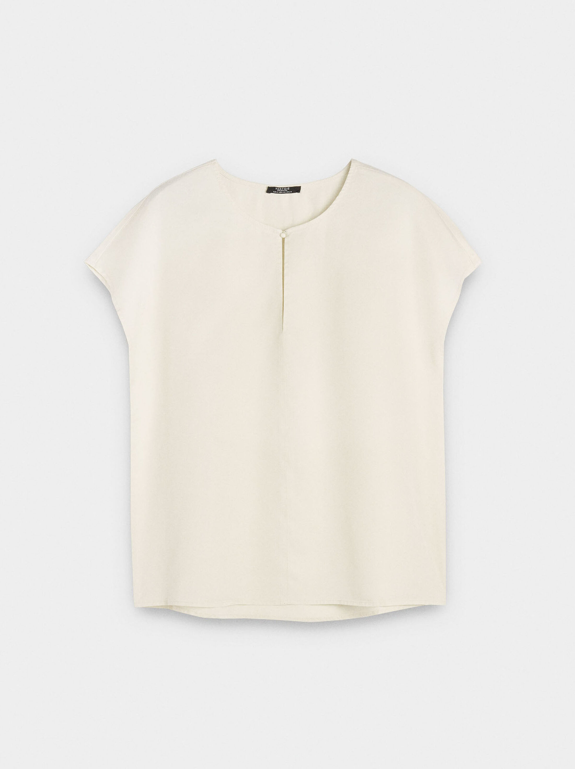 Blusa amb repunt de 100% lyocell image number 6.0