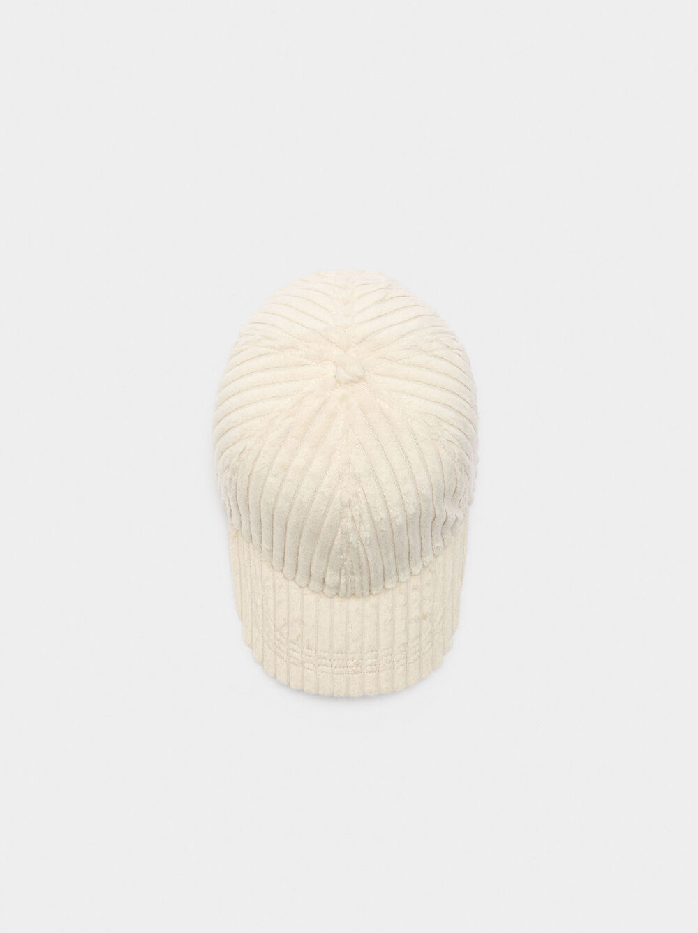 Ribbed velvet cap