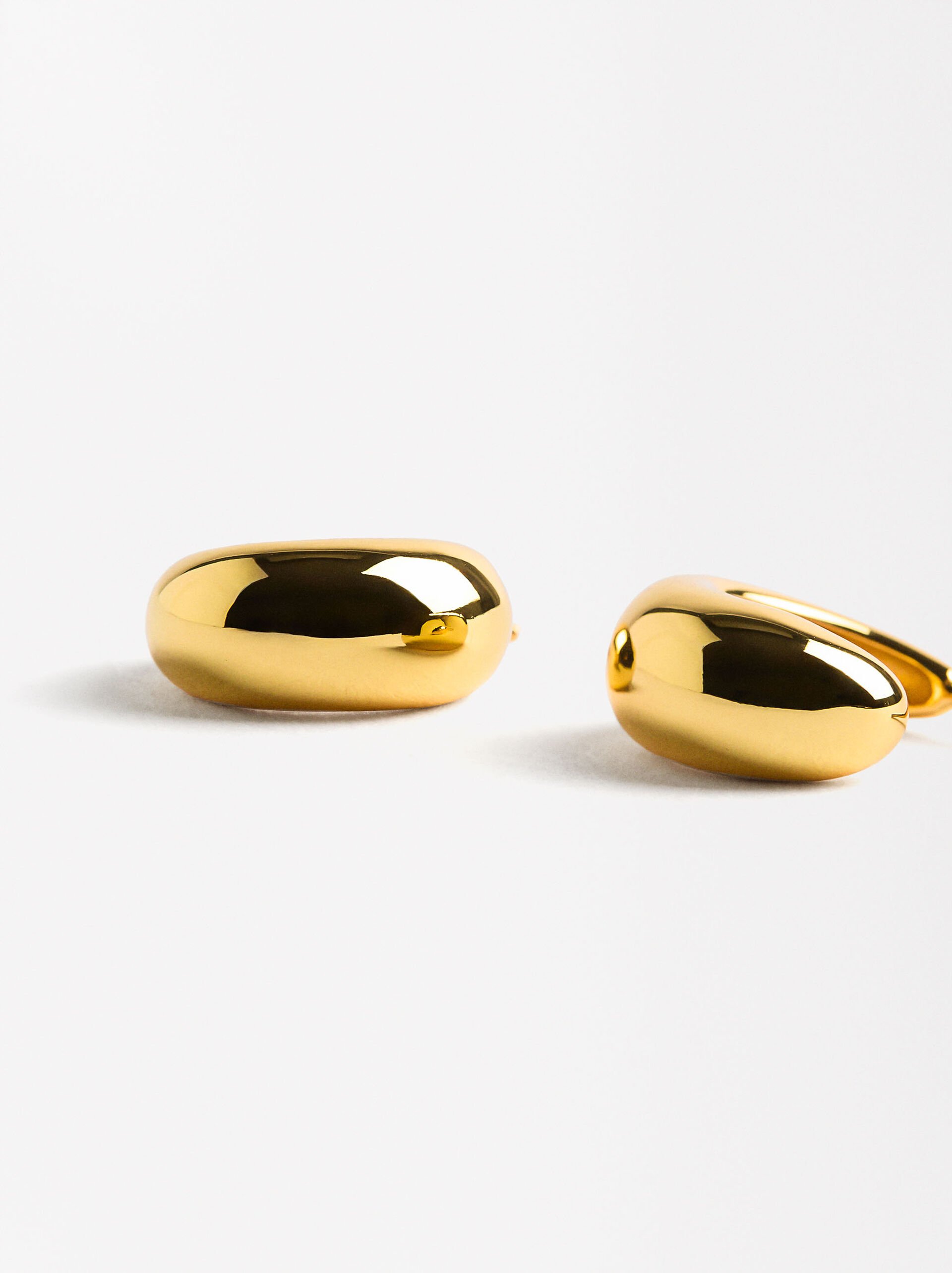 Oval earrings - 925 sterling silver image number 2.0