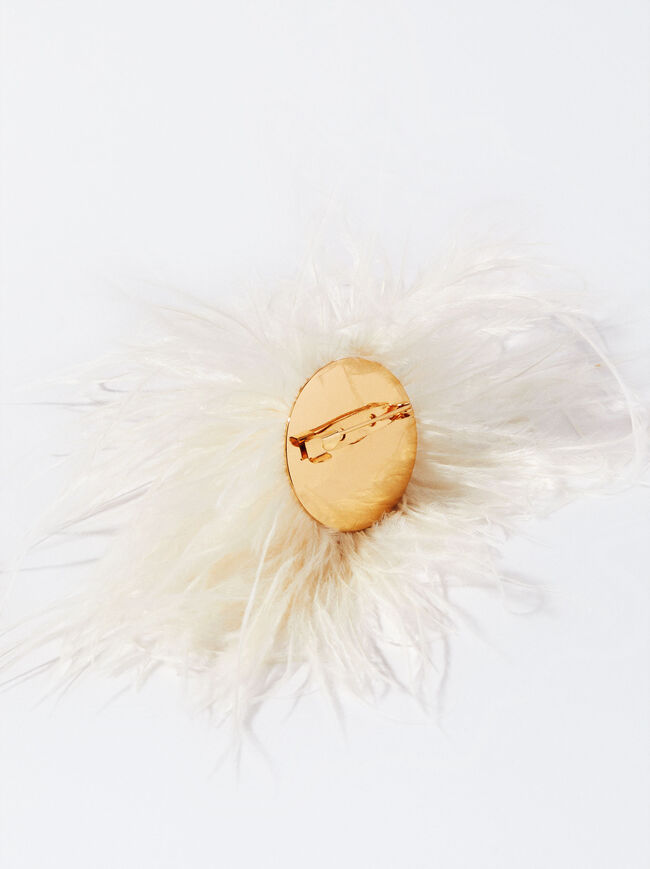 Feather Brooch image number 2.0