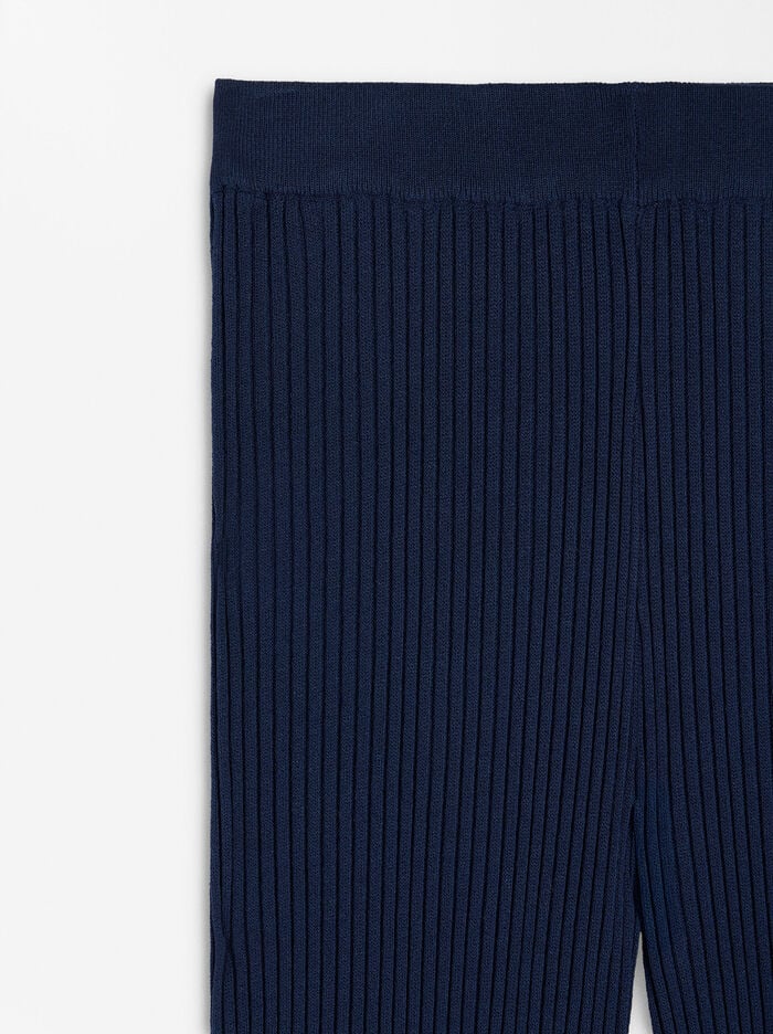 Knit trousers