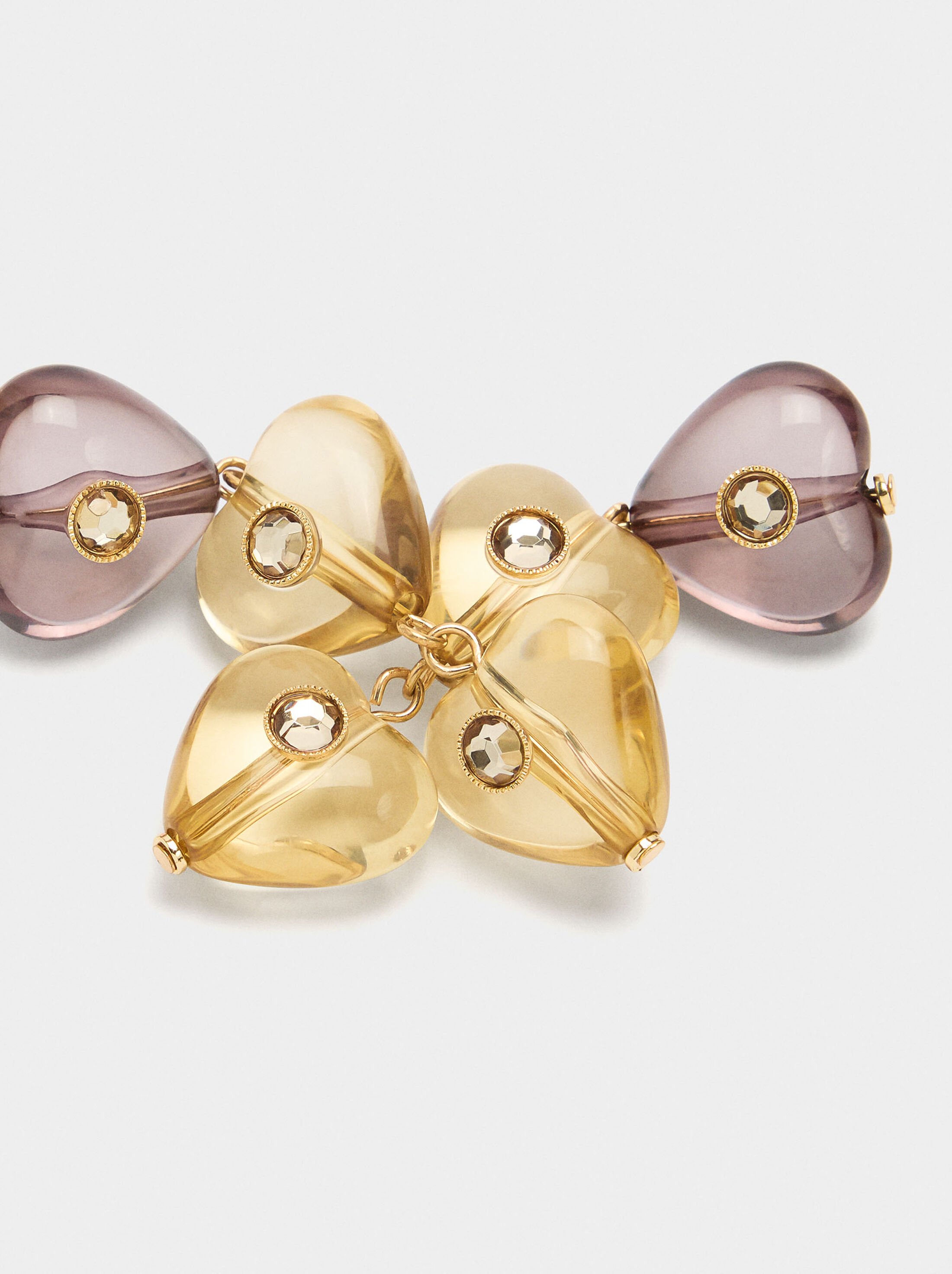 Long earrings hearts image number 2.0