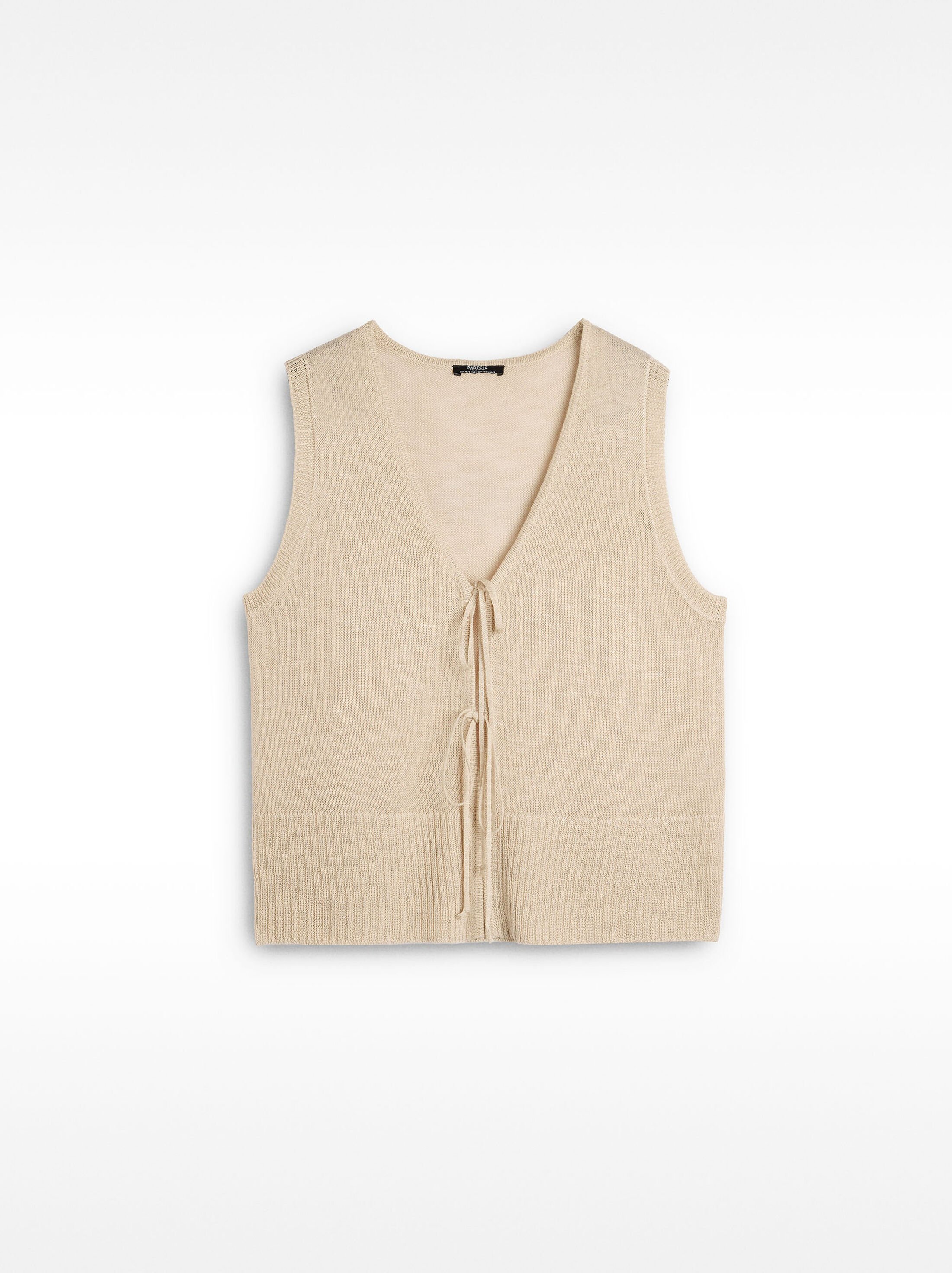 Knit vest image number 4.0
